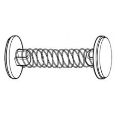 Wobbler met veer 100st Td13030241